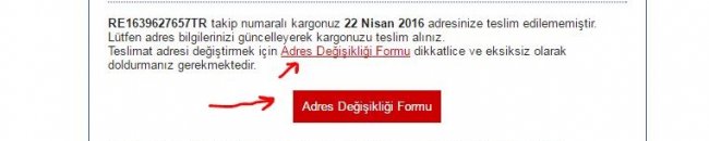 PTT KARGO VİRÜSÜ !