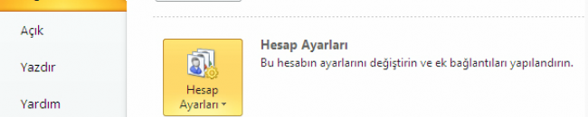 Outlook Mail Kurulumu